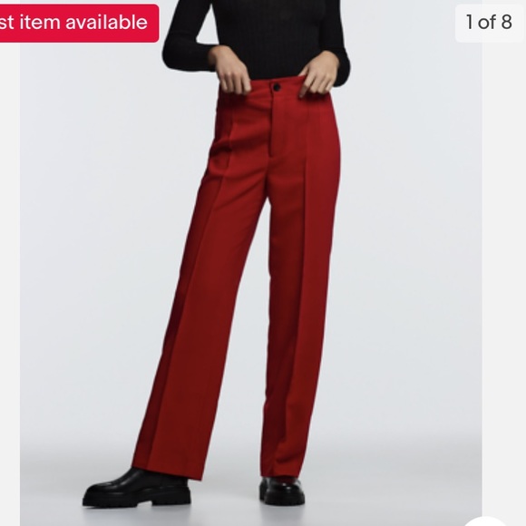 Zara Pants & Jumpsuits Zara New Woman High Waistedfull Length